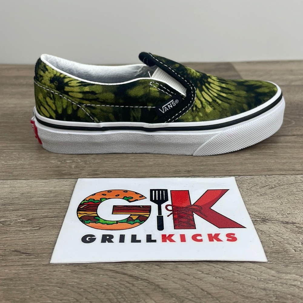 Kids Vans Classic Slip On Camo Collage Multi
